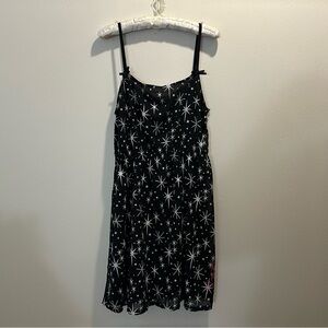 sourpuss star motif mini dress